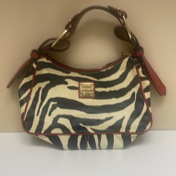 Zebra print Dooney and Bourke handbag - Picture 1 of 4